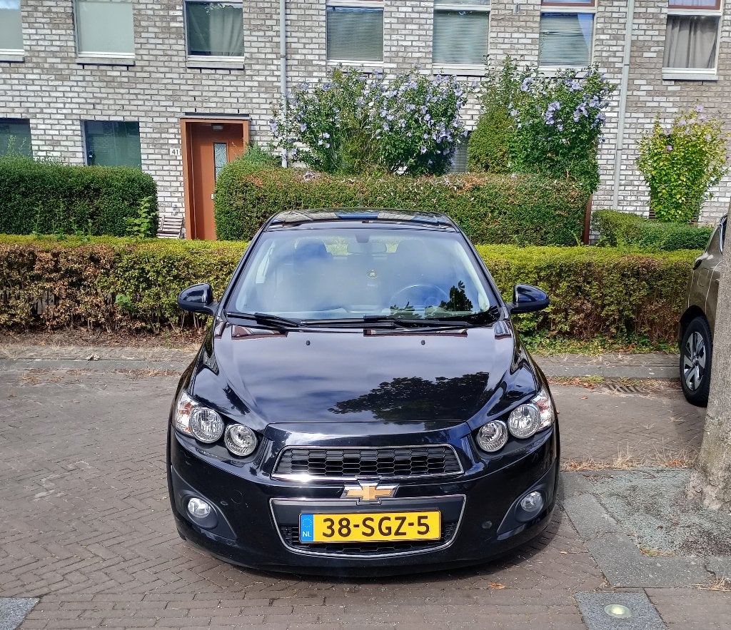 Chevrolet Aveo 1.4 5D 2011 Zwart, Voorwielaandrijving, Stof, 4 cilinders, 100 pk