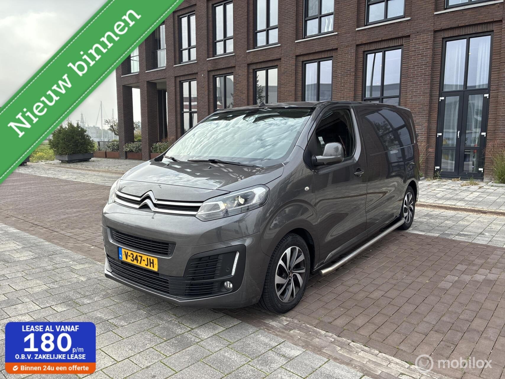 Citroen Jumpy 2.0 HDI Automaat km165.944 Nap BJ2017 Ex BTW, Auto's, Automaat, Gebruikt, Euro 6, 4 cilinders