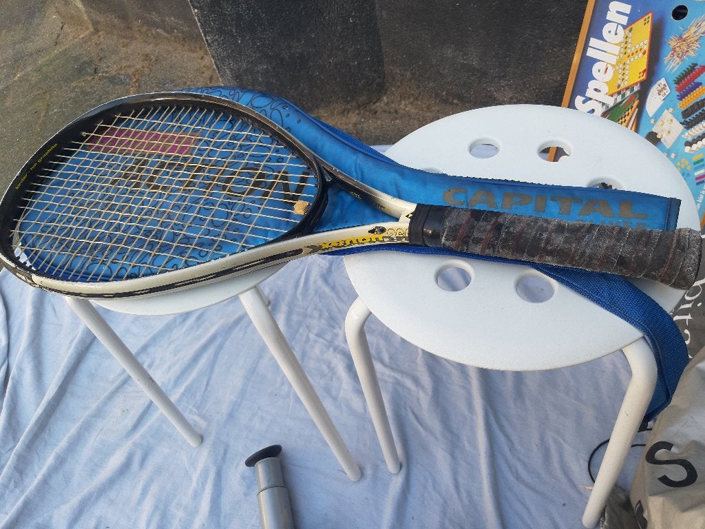 Fisher Xenon Tennisracket, Sport en Fitness, Gebruikt, L4, Racket, Ophalen