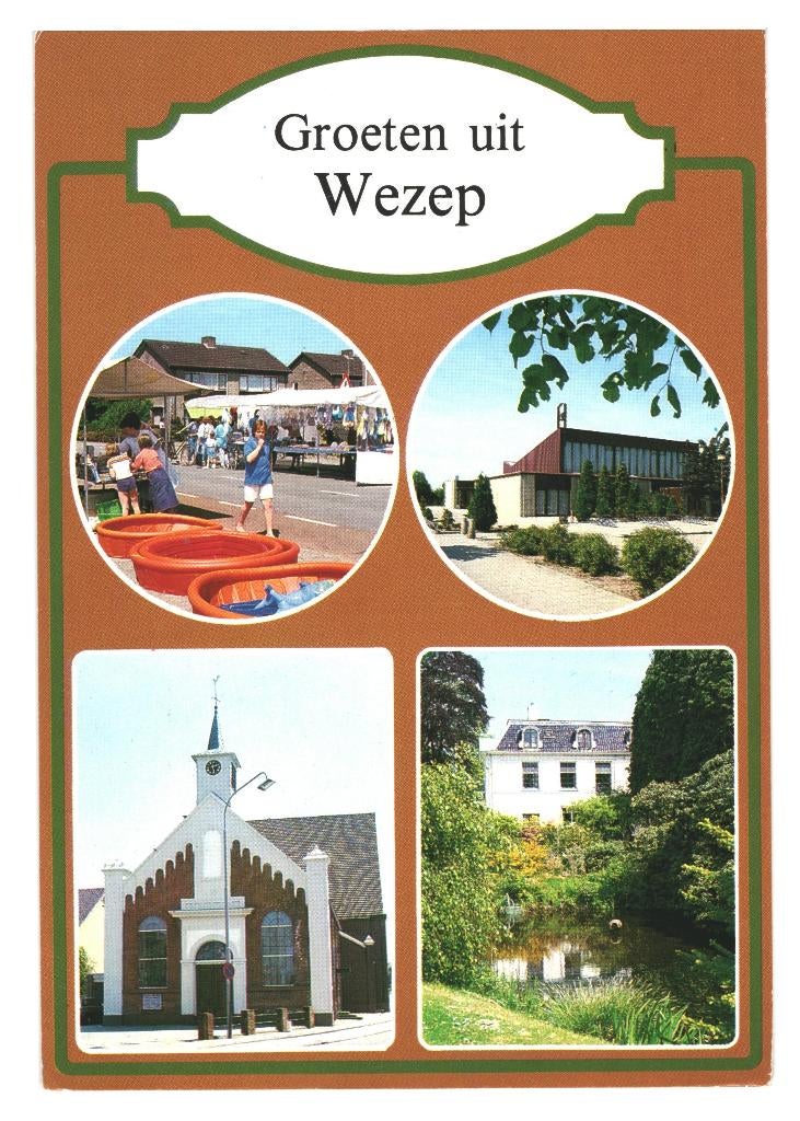 36361	Wezep	Gld 80+ 	Gelopen met postzegel