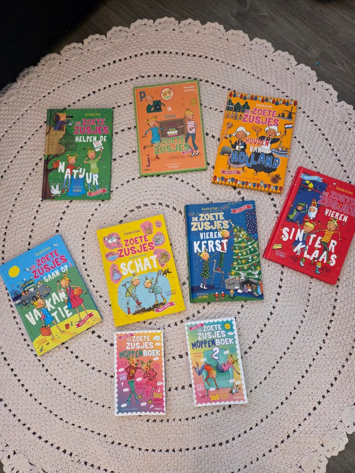 De Zoete Zusjes Boeken 9 stuks Zo goed als nieuw!, Ophalen, Zo goed als nieuw, Hanneke de Zoete, Fictie algemeen