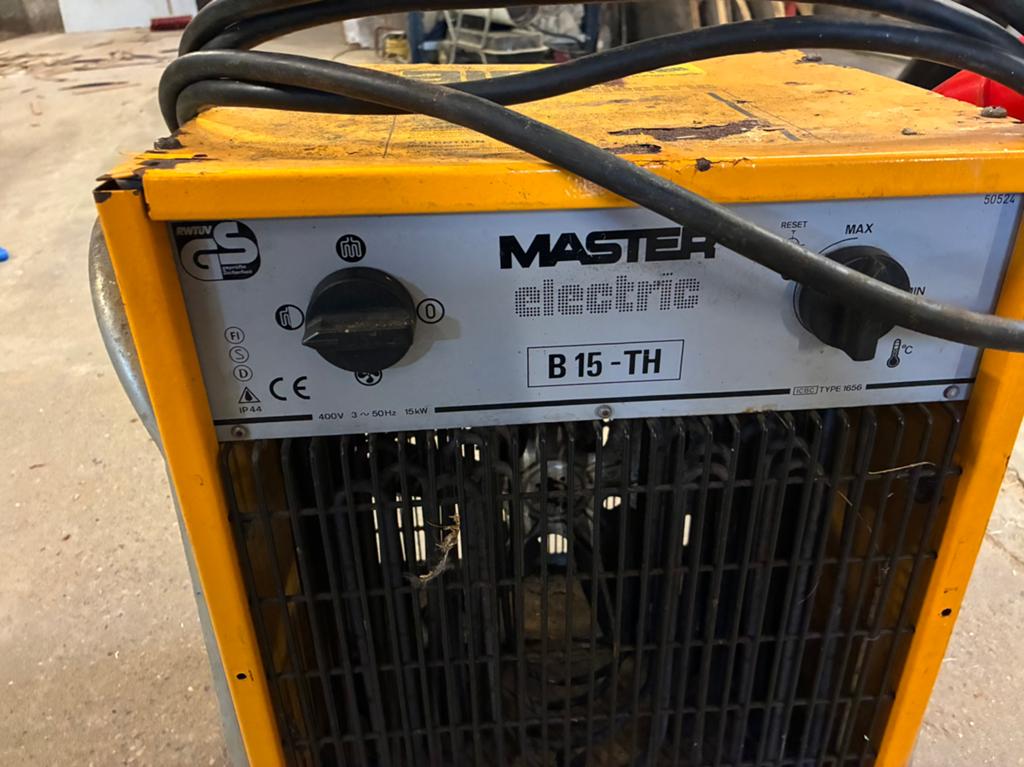 Electris kachel kracht stroom 380 volt master, Doe-het-zelf en Verbouw, Ophalen, Elspeet, Gebruikt, John