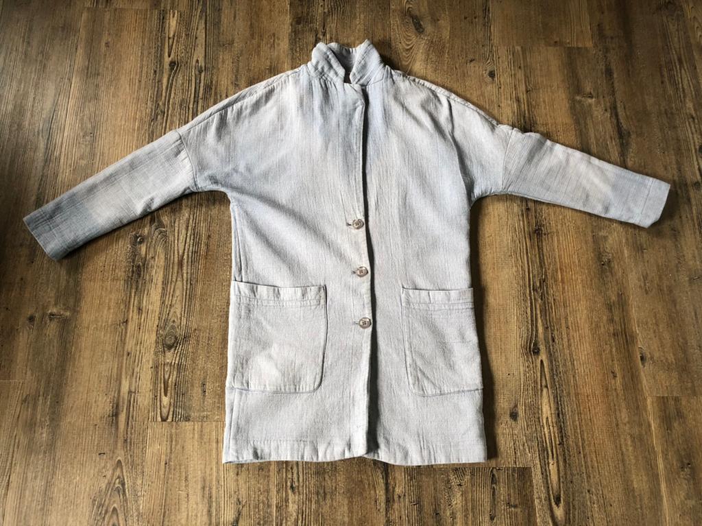 YaYa lichtblauwe blazer , 100% katoen, Ophalen of Verzenden, Gedragen, Maat 34 (XS) of kleiner, Blauw