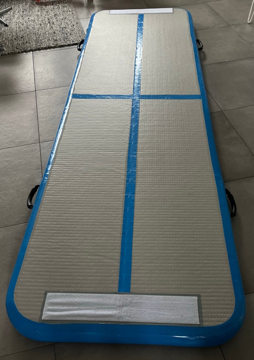 Airtracker / opblaasbare turnmat ca 95 x 300 cm, Materiaal, Maat 36 t/m 42, Ophalen of Verzenden, Zo goed als nieuw