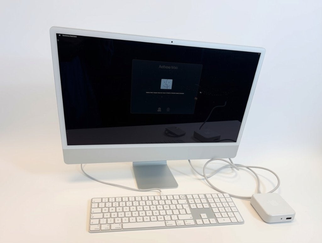 Apple iMac 24” 2021 – met toetsenbord en muis – Nette staat, Computers en Software, Ophalen, 256 GB, IMac, Zo goed als nieuw