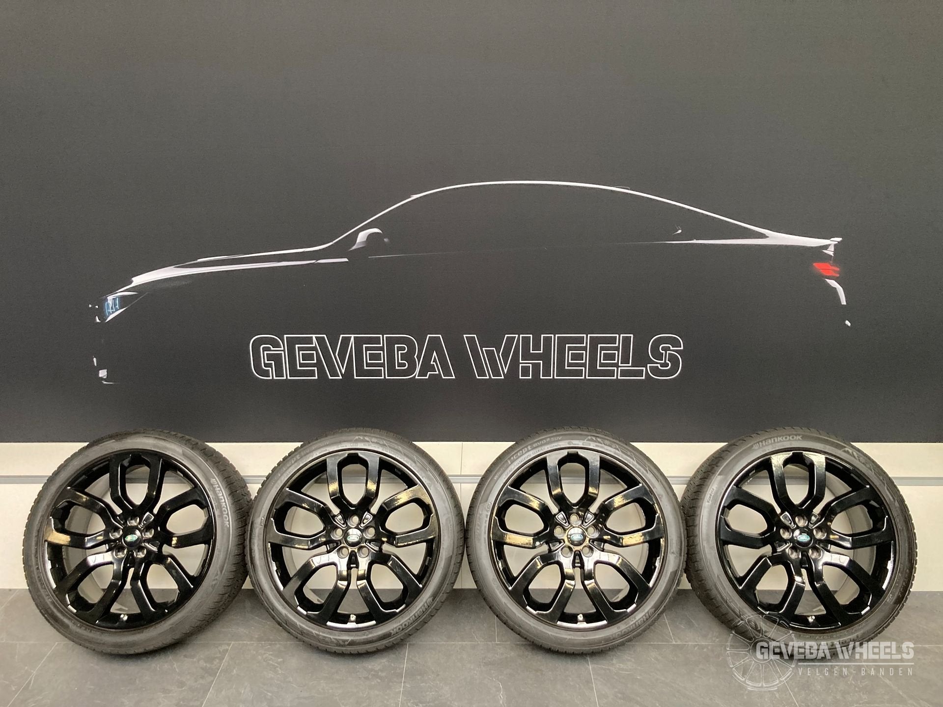22" originele Range Rover Sport L494 velgen +  winterbanden, Gebruikt, -, 275 mm, -