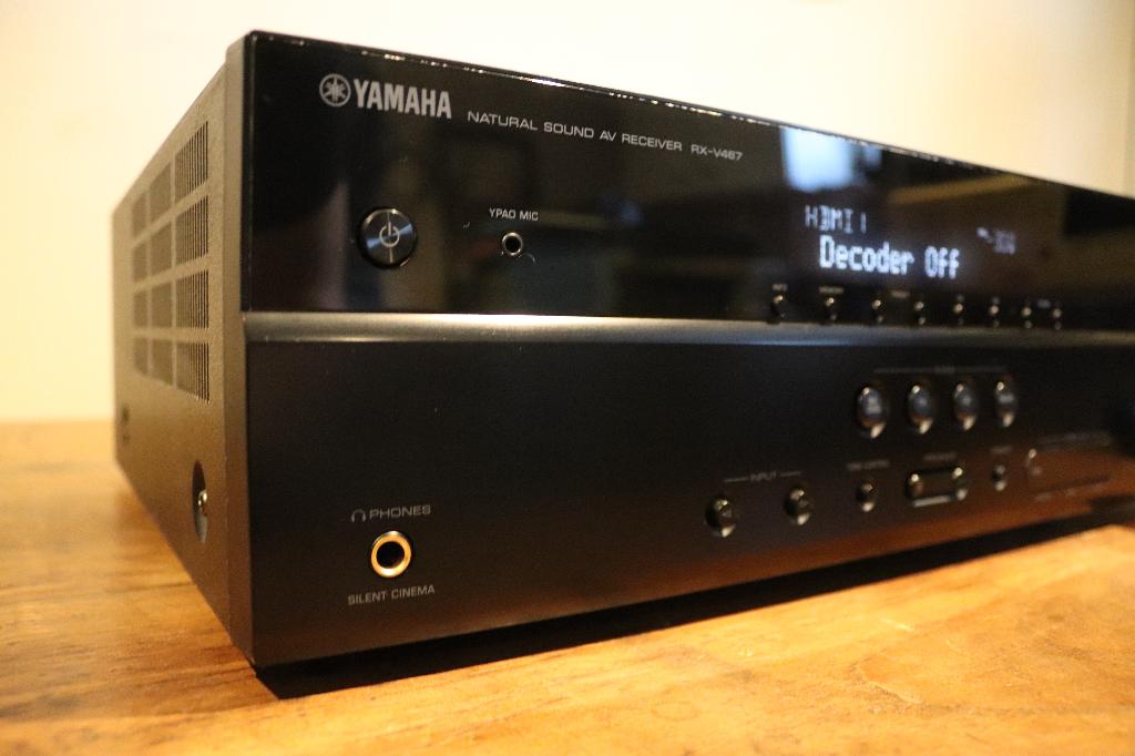 Yamaha RX-V467 5.1 Versterker, Gebruikt, Yamaha, Ophalen of Verzenden, 60 tot 120 watt