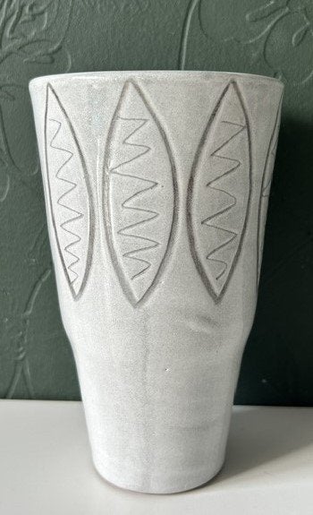 Potterij De Haemstede vaas keramiek 1950's, Ophalen of Verzenden