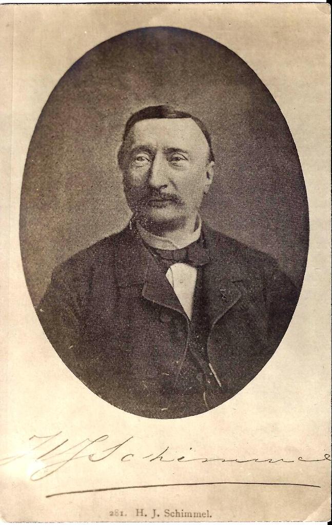Hendrik jan schimmel, nederlandse dichter ansichtkaart, Ophalen of Verzenden, 1940 tot 1960, Ongelopen, Overige thema's