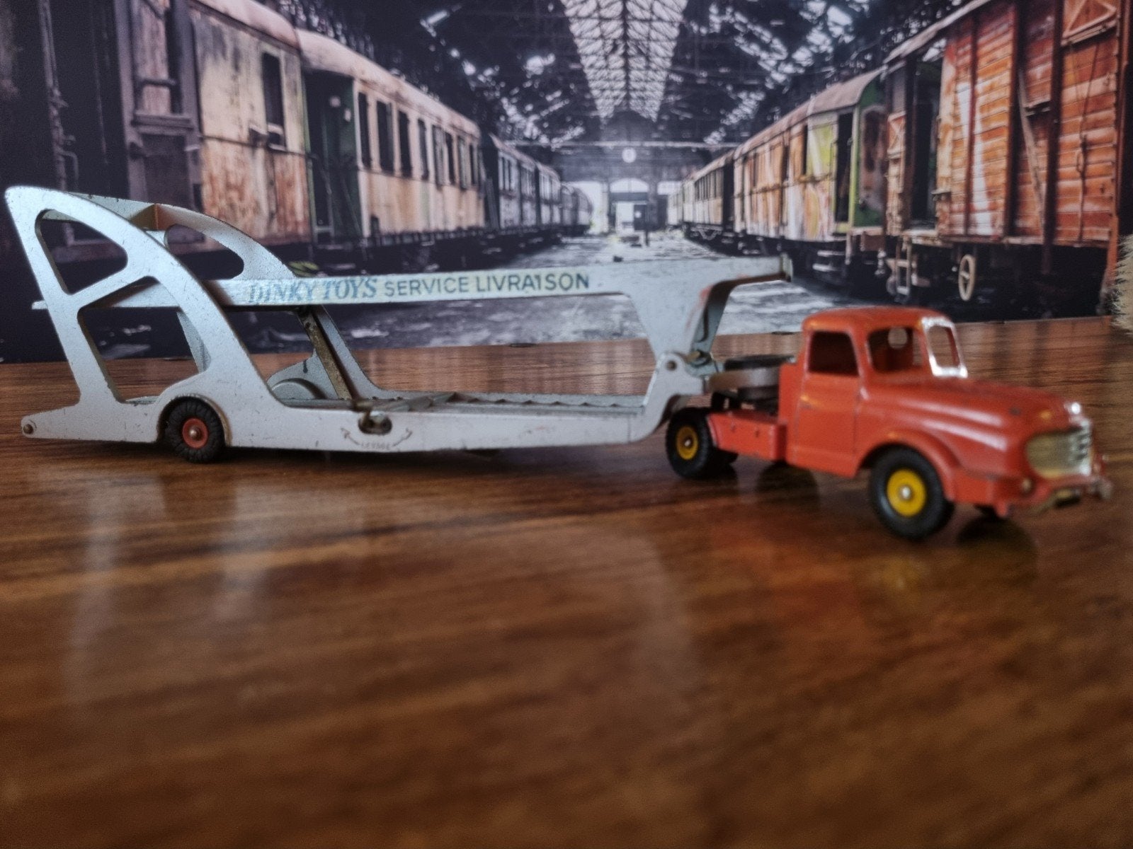 Dinky Toys Supertoys Service Livraison Autotransporter, Ophalen
