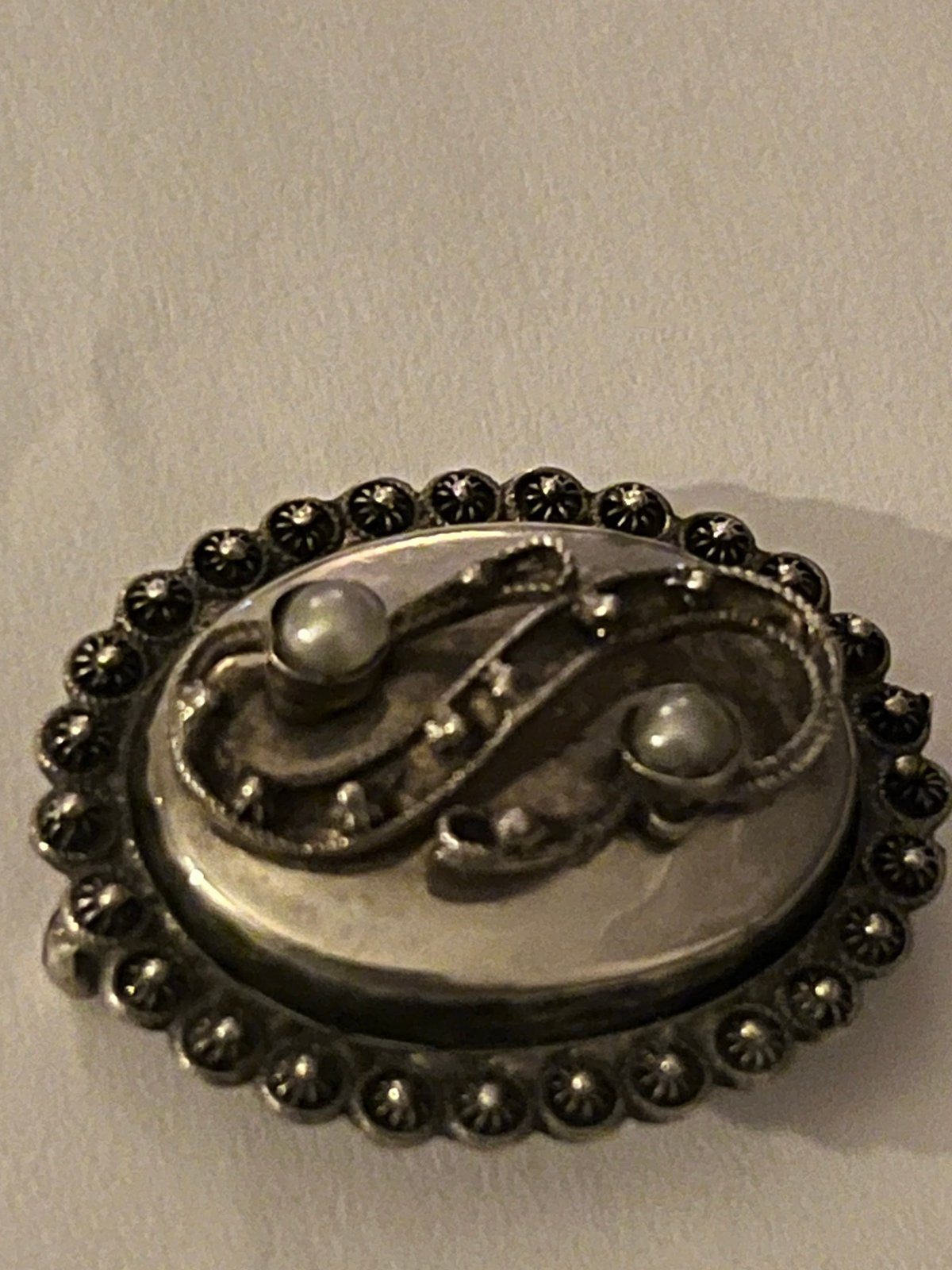 Antieke sieraden, Ophalen of Verzenden, Overige materialen, Broche