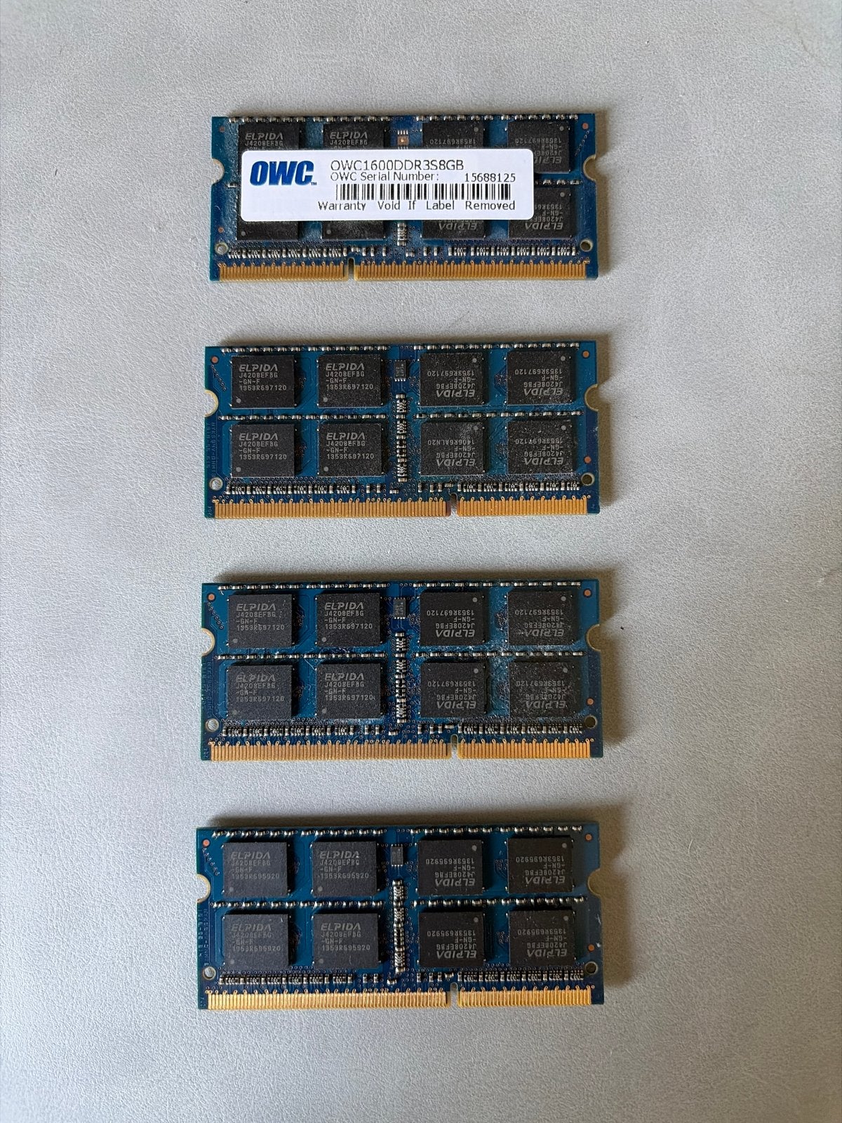 OWC 1600DDR3S8GB RAM Geheugenmodule (8GB DDR3), Computers en Software, RAM geheugen, Gebruikt, 8 GB, DDR3, Ophalen of Verzenden