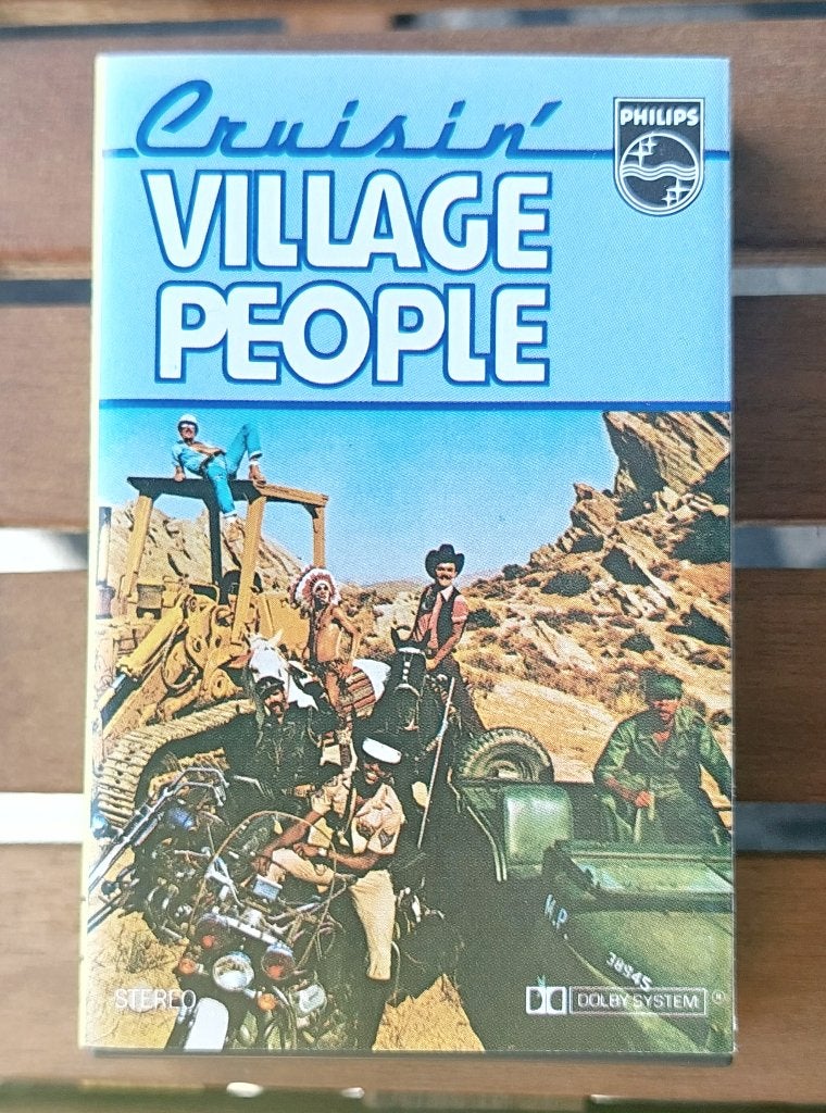 Village People - Cruisin' - NL 1978 Philips CASSETTEBANDJE, Cd's en Dvd's, Cassettebandjes, Ophalen of Verzenden, Zo goed als nieuw