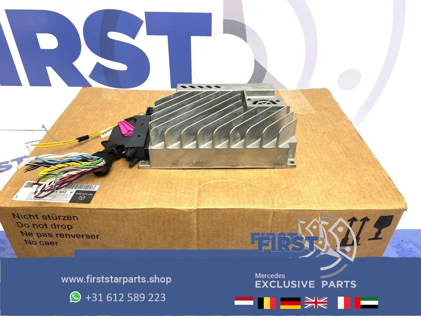 A1669006710 HARMAN BECKER VERSTERKER Mercedes Benz ML W166 G, Ophalen of Verzenden, -, -, -