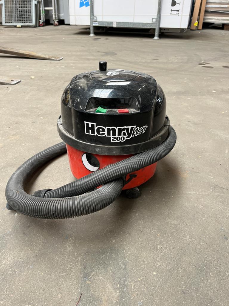 Numatic Henry Max 200 Industriële Stofzuiger, Inclusief accessoires, Gebruikt, Numatic, Industriële stofzuiger