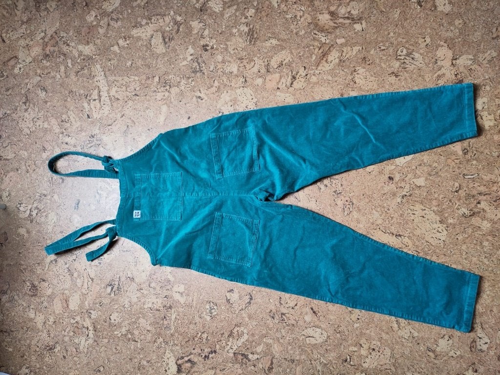 Tuinbroek Lucy en Yak, Blauw, Maat 36 (S), Lang, Gedragen