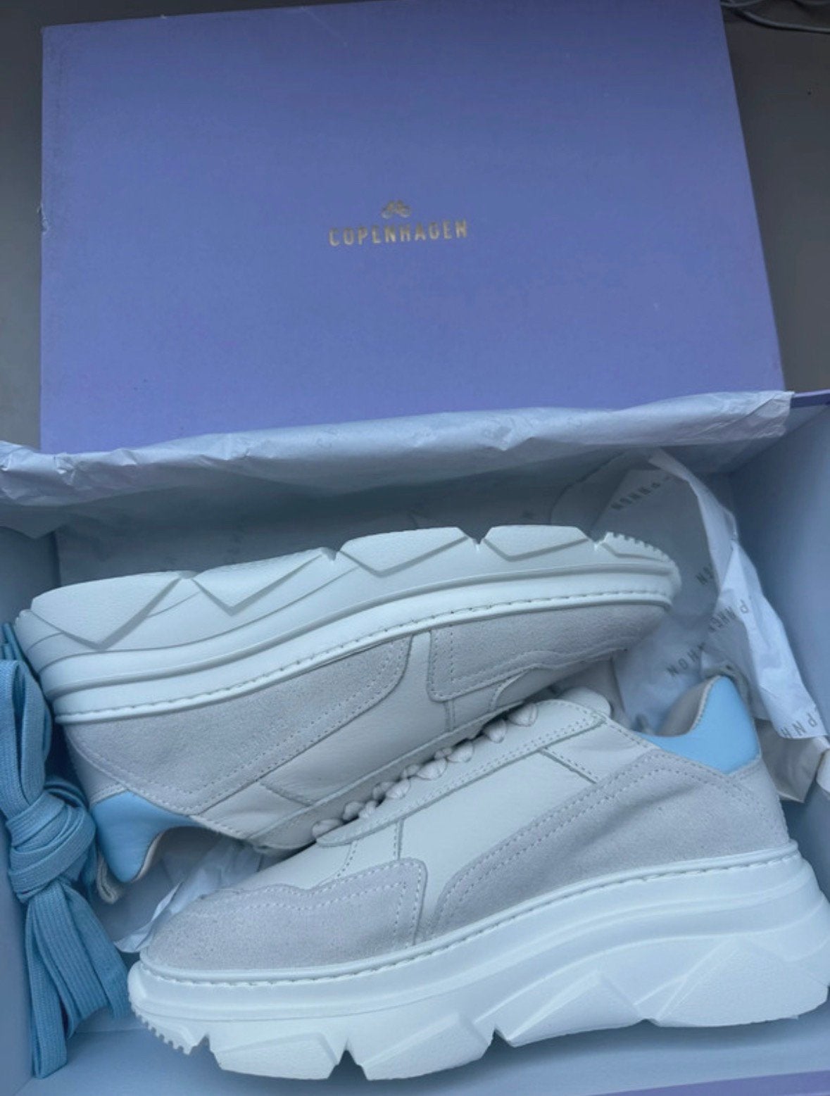 Copenhagen dames sneakers off white leer maat 36 nieuw, Ophalen of Verzenden, Nieuw, Wit, Sneakers of Gympen
