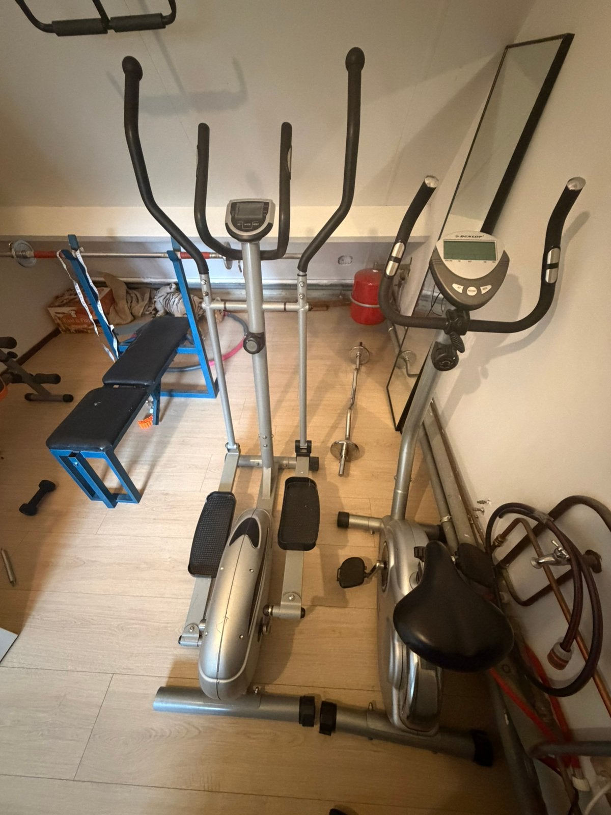 Crosstrainer en hometrainer, Ophalen, Gebruikt