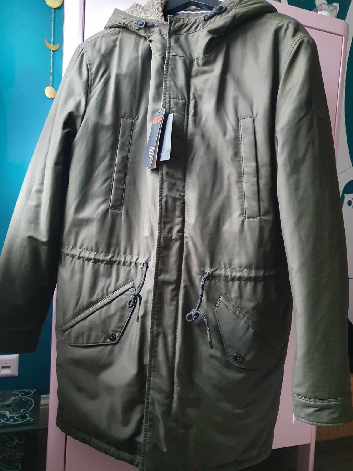 Marc O'Polo Outdoor Experience – Teddy Parka, Ophalen of Verzenden, Marc O'Polo, Groen, Maat 56/58 (XL)