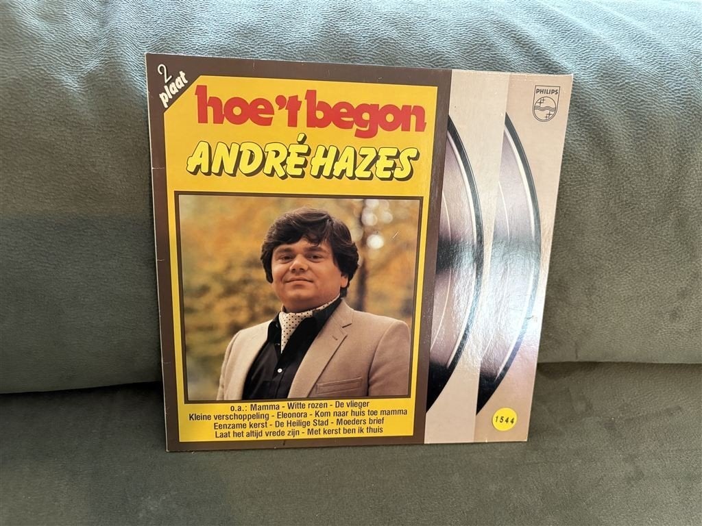 Andre Hazes - hoe het begon - P1544 - Vinyl - LP, Ophalen of Verzenden, Zo goed als nieuw, 12 inch, Levenslied of Smartlap