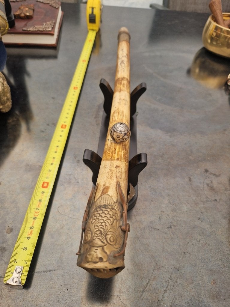 Oude opiumpijp been, Antiek en Kunst, Ophalen of Verzenden