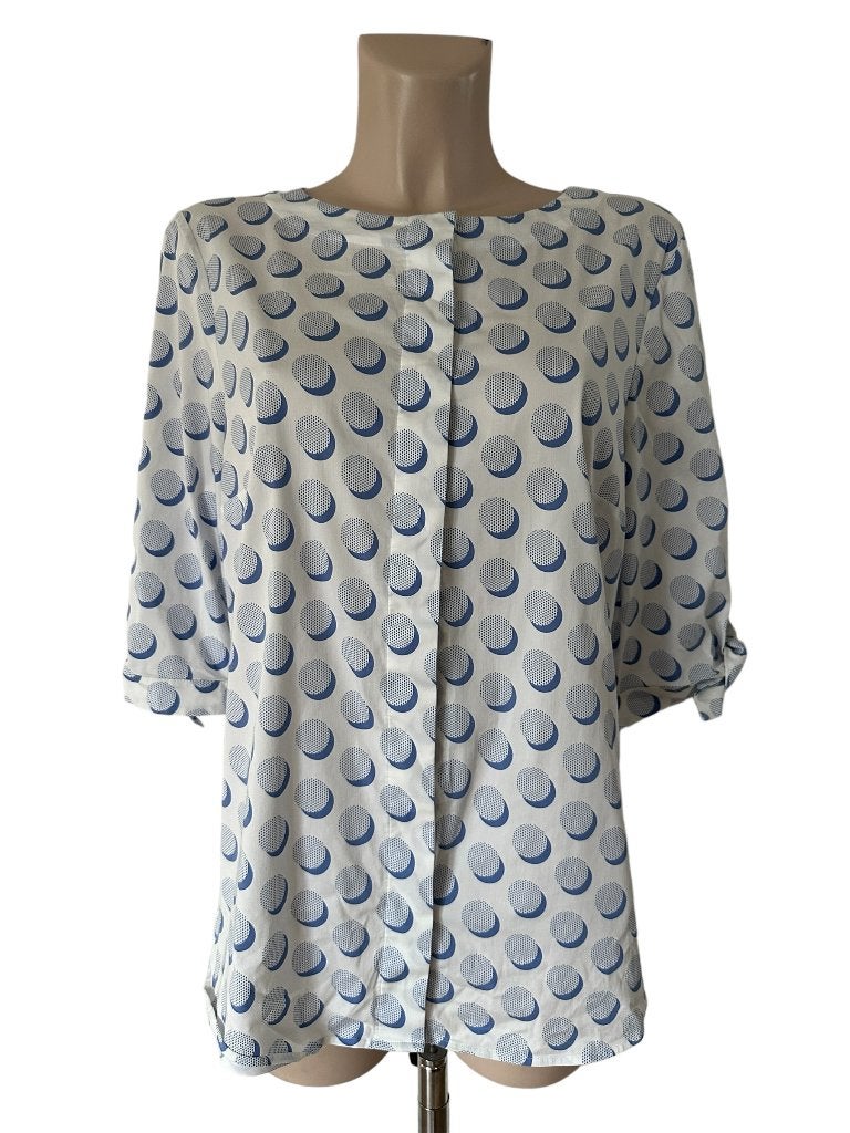 Louis and Mia blouse XL, Blauw, Maat 46/48 (XL) of groter, Ophalen of Verzenden, Zo goed als nieuw