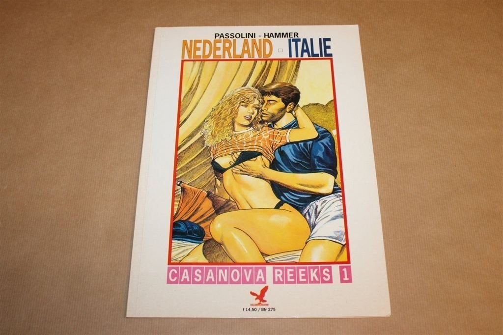 Nederland-Italië — Erotische Strip Casanova Reeks 1, Boeken, Eén stripboek, Verzenden, Gelezen