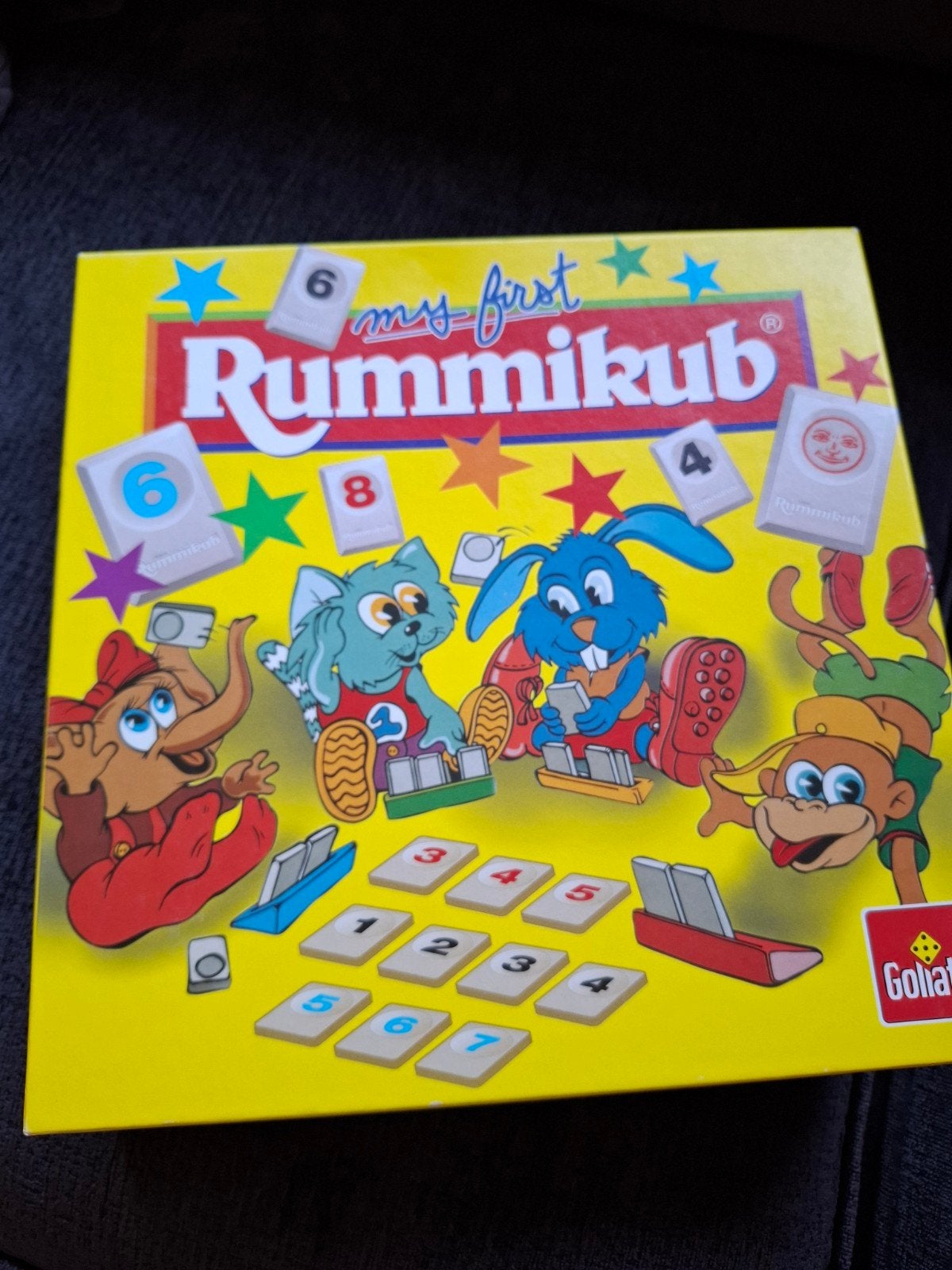 rummikub junior, Een of twee spelers, Ophalen of Verzenden, Gebruikt, Goliath