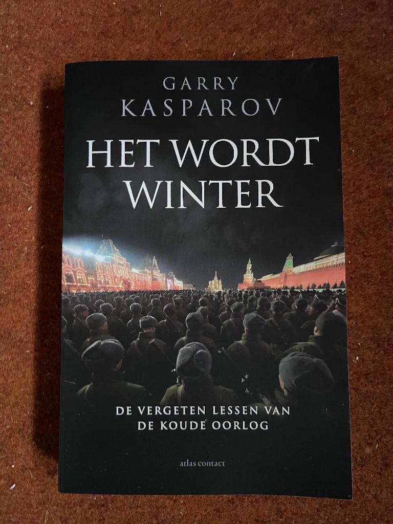 Gary Kasparov Het wordt winter, Boeken, Ophalen of Verzenden, Nieuw, Denksport