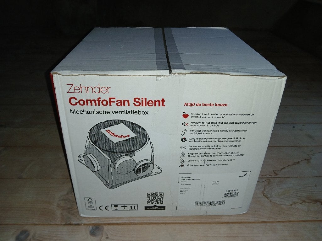 Zehnder woonhuis ventilatiebox, Ophalen, Nieuw, Afzuiger