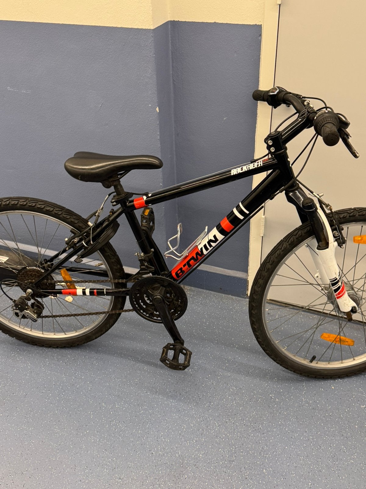 Rockrider Mountainbike (kinderfiets)., Fietsen en Brommers, Fietsen | Crossfietsen en BMX, Ophalen, Zo goed als nieuw, Staal, 24 inch of meer