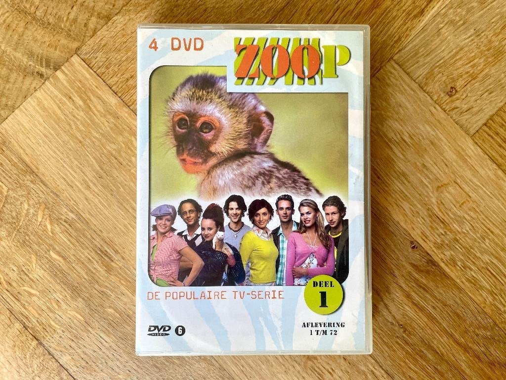 Zoop Seizoen 1 op DVD (4 discs, nette staat), Seizoen 1, Zo goed als nieuw, Vanaf 6 jaar, Actie en Avontuur