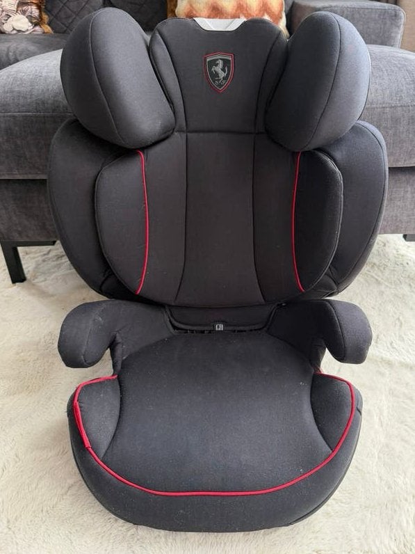 Cybex Platinum Solution Z-Fix Scuderia Ferrari Autostoel, Overige merken, Gebruikt, 15 t/m 36 kg, Ophalen of Verzenden