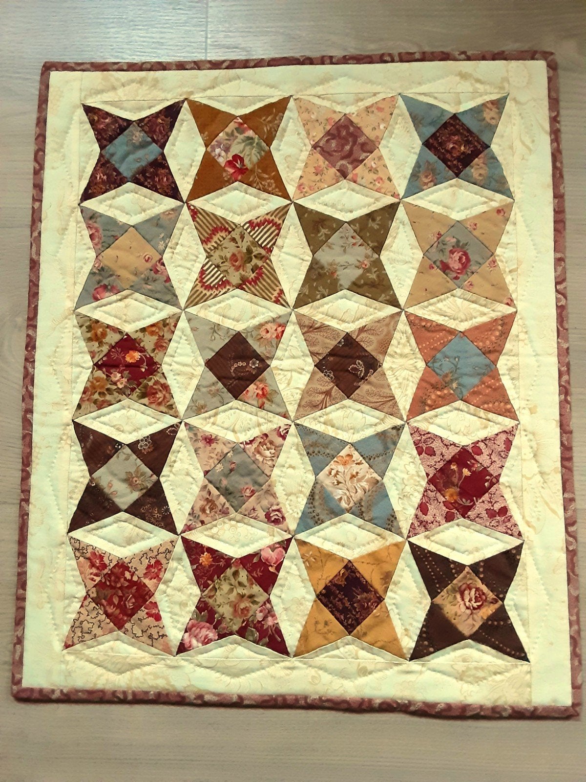 Quilt - quiltje - sterren, Ophalen of Verzenden, Nieuw