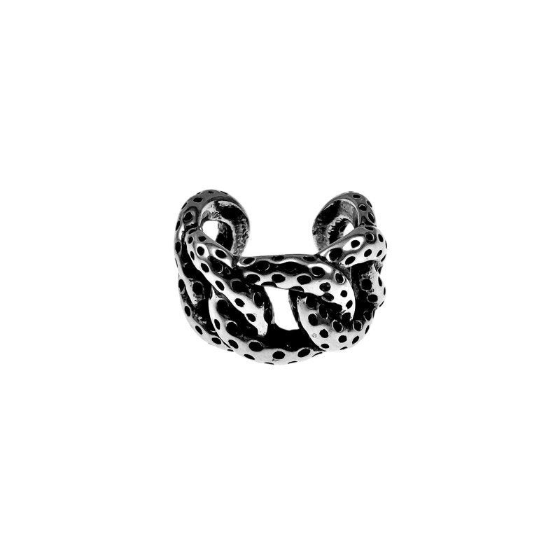 Clip-on RVS Helix Piercing met Gourmet-Schakel, Staal, Birgitta-Gracht 33, 6465 EL Kerkrade, Nederland, Verzenden, Oor- of Traguspiercing