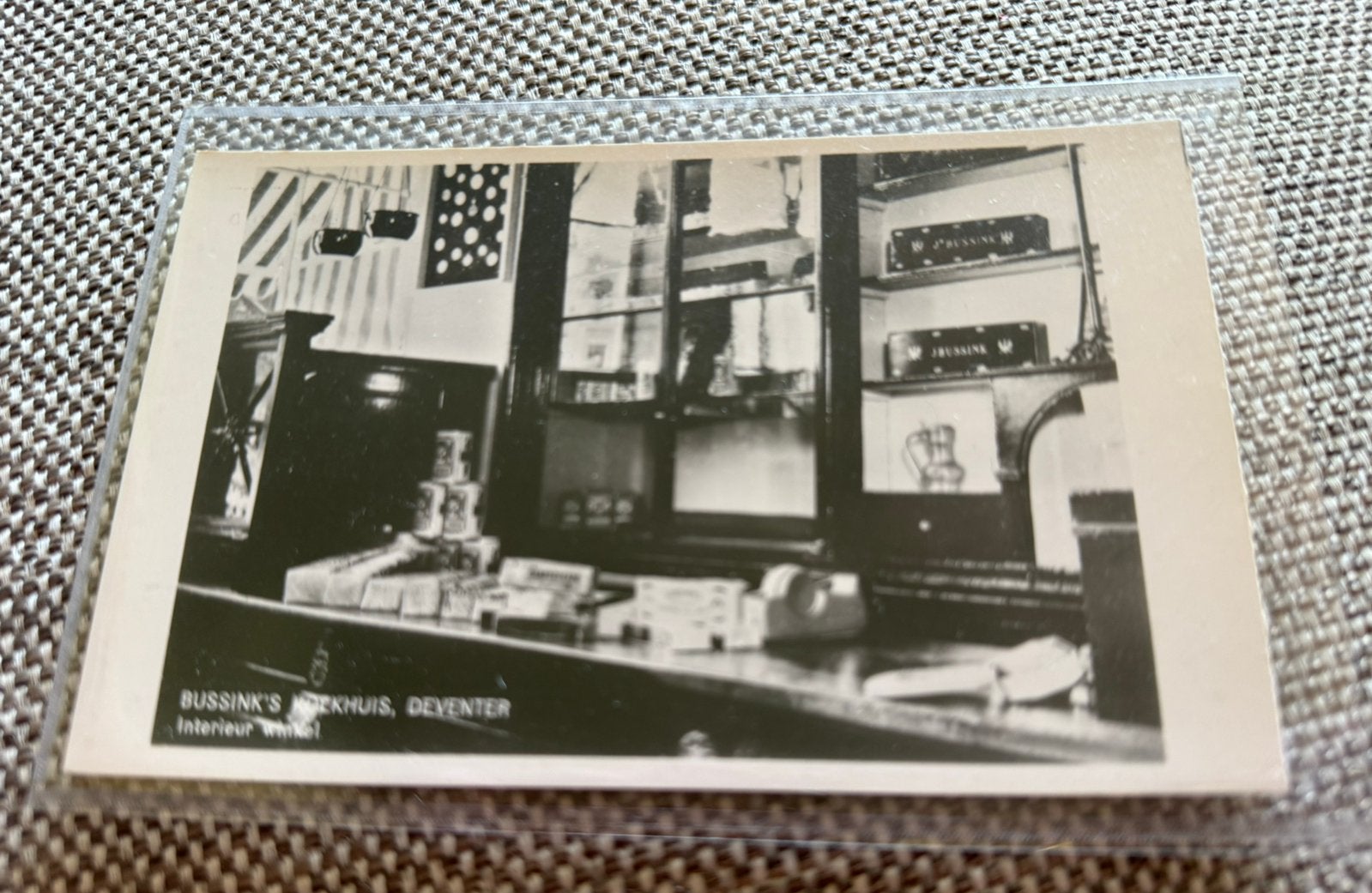Bussink’s Koekhuis Deventer – interieur winkel, Ophalen of Verzenden, Overijssel