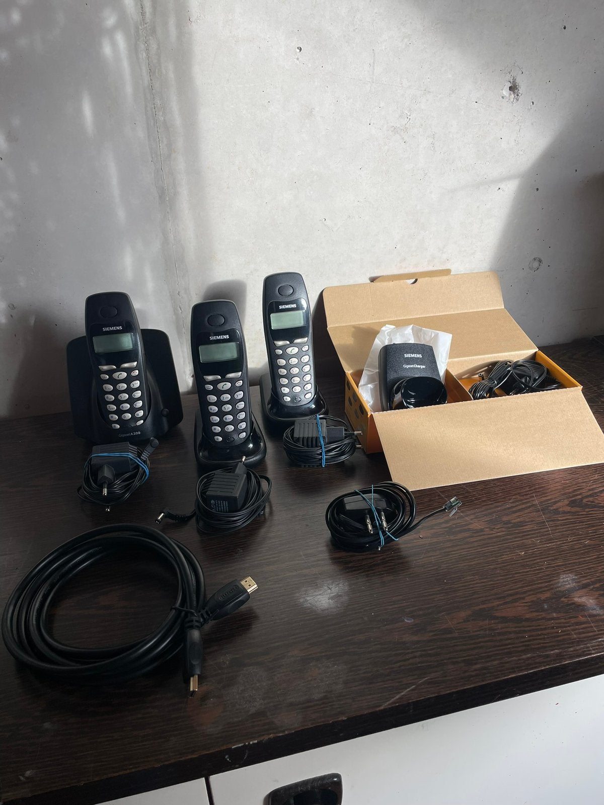 3 siemens vaste telefoons, Ophalen of Verzenden, Zo goed als nieuw, 3 handsets