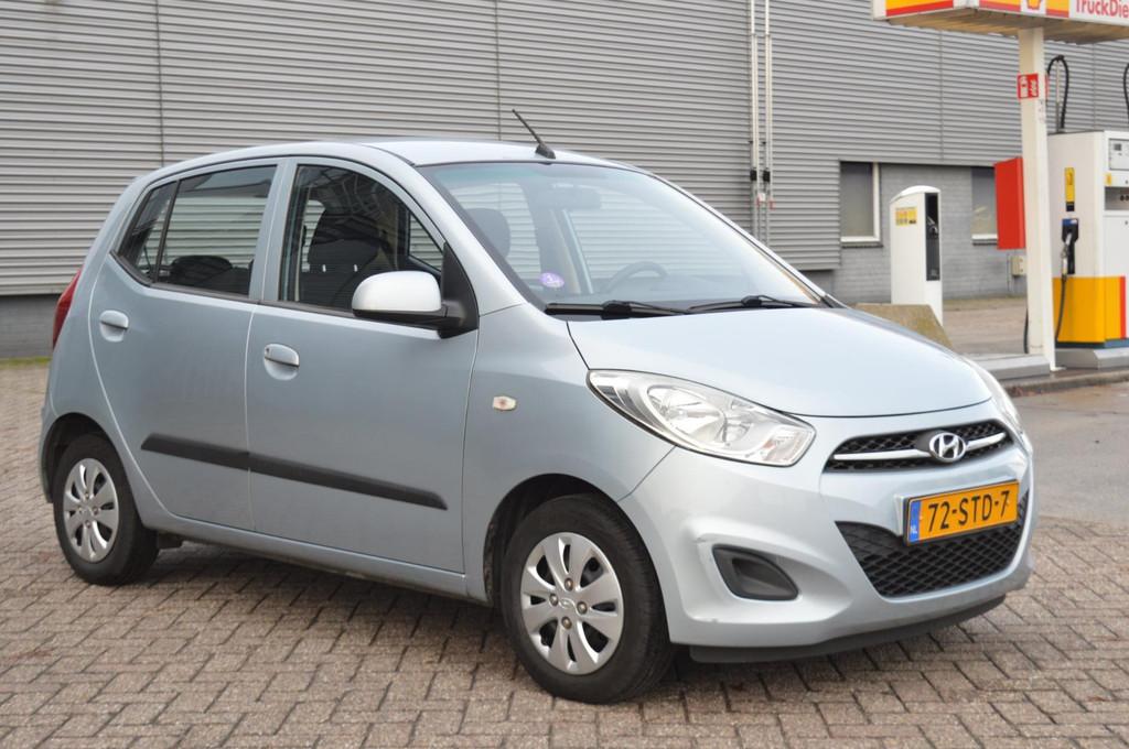 Hyundai I10 1.1 i-Drive Cool bj11 airco elec pak Dealer OH, Euro 5, Stof, Gebruikt, 4 cilinders
