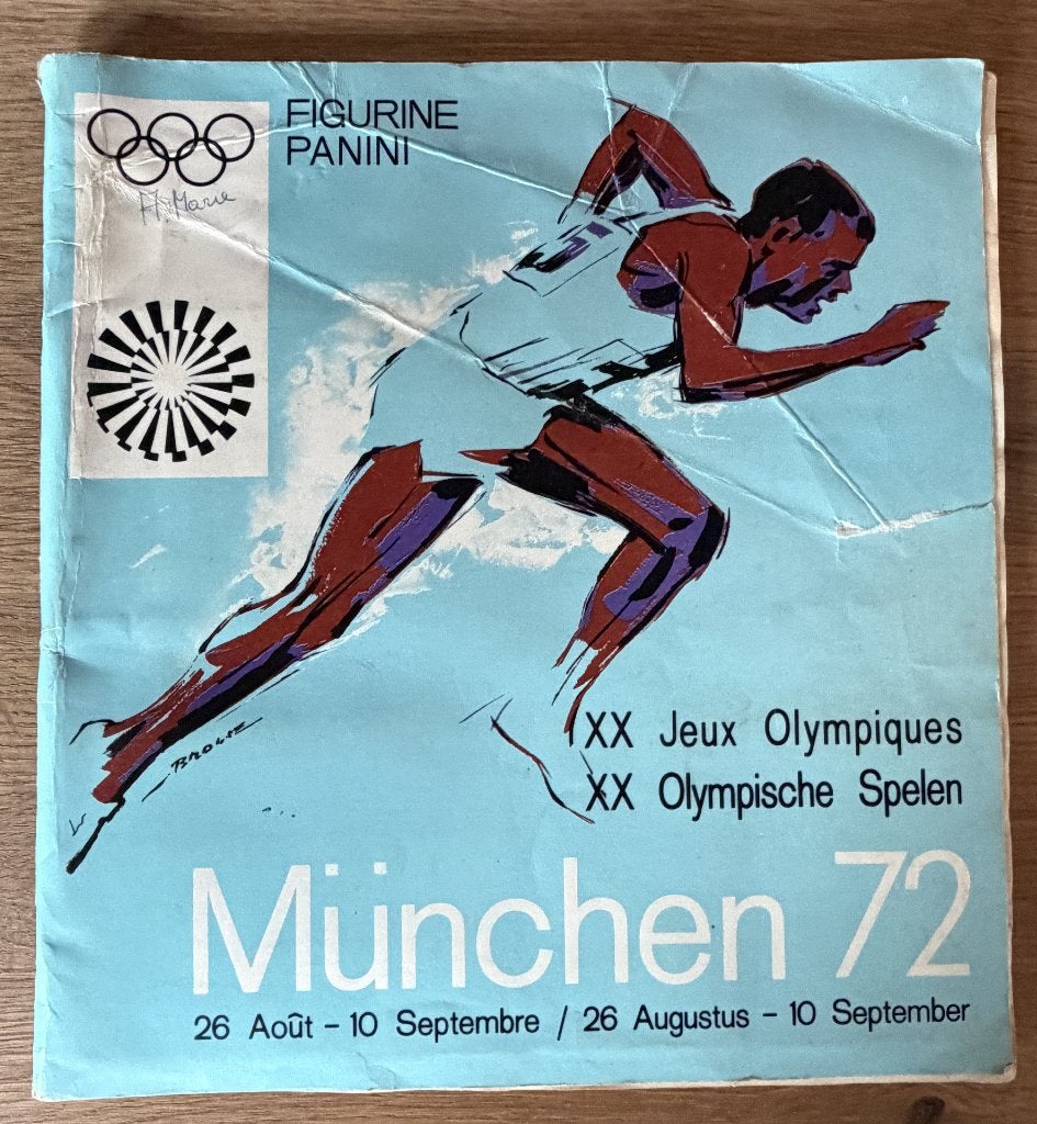 Sticker Album - Panini - München 72 (1972), Ophalen of Verzenden, Gebruikt, Sport