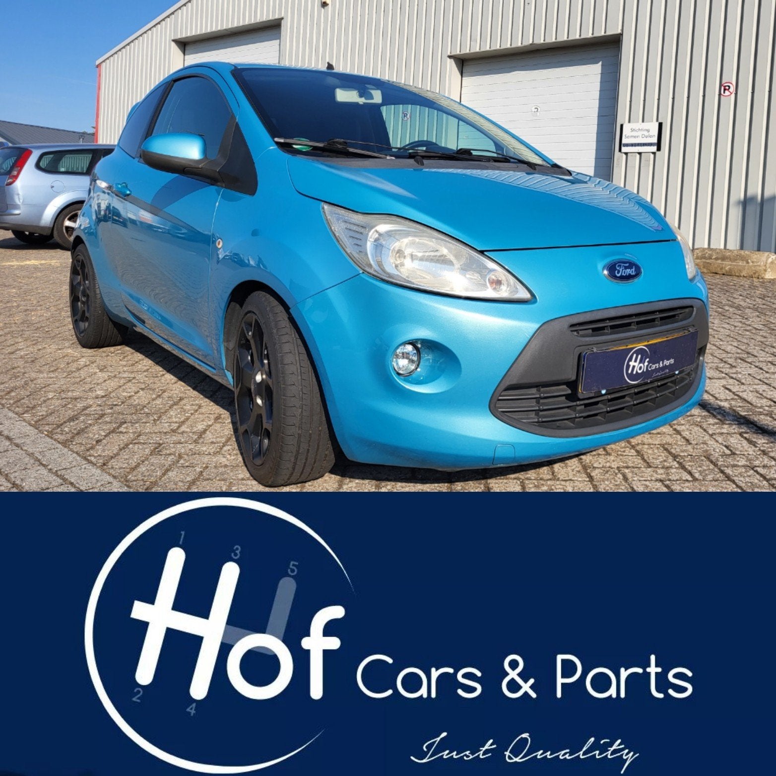 Sportieve Ford Ka 1.2 titanium 2009 incl o.a nieuwe apk!, Auto's, Voorwielaandrijving, Stof, 1242 cc, 4 cilinders