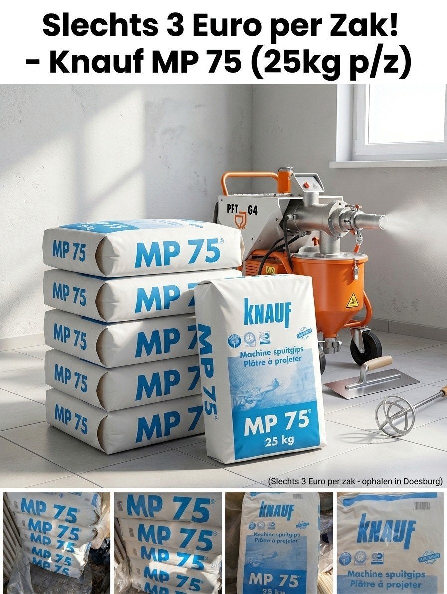 MP75 Knauf, Nieuw, Ophalen, Nieuw, Overige materialen