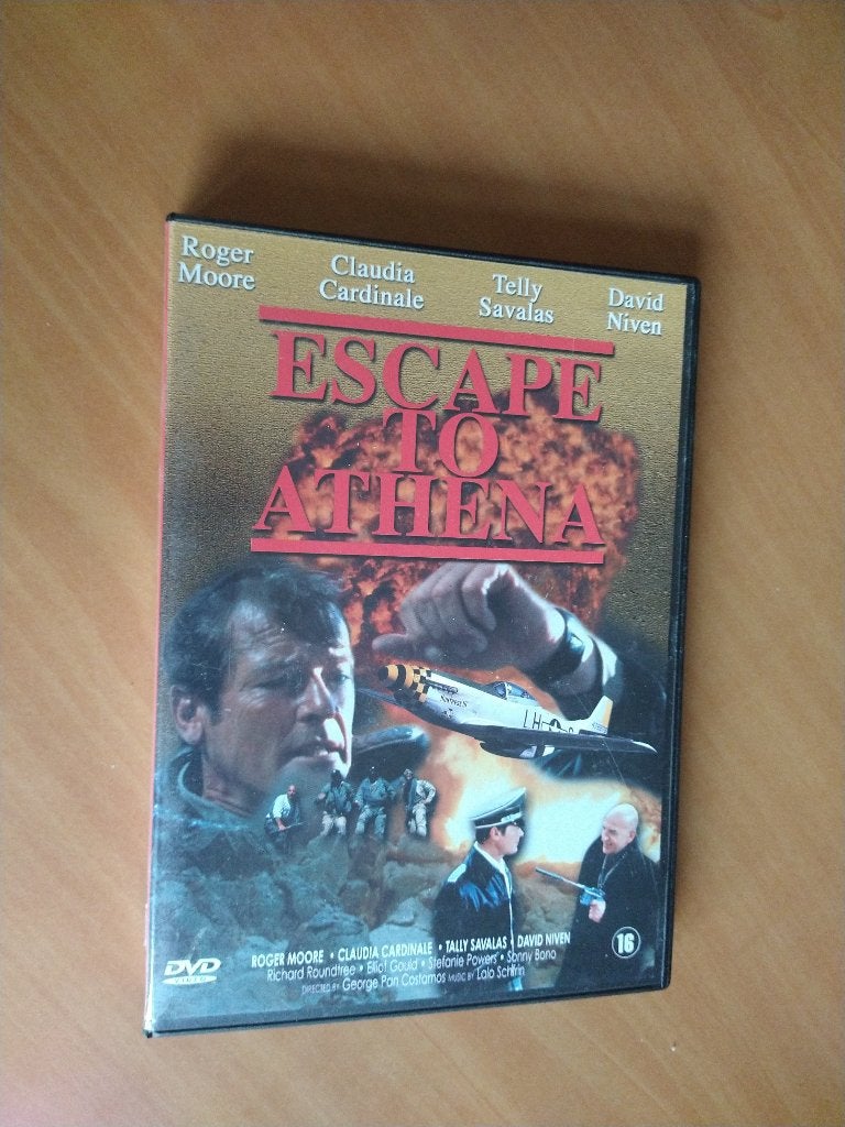 DVD Escape to Athena, Cd's en Dvd's, Vanaf 16 jaar, Ophalen of Verzenden, Zo goed als nieuw