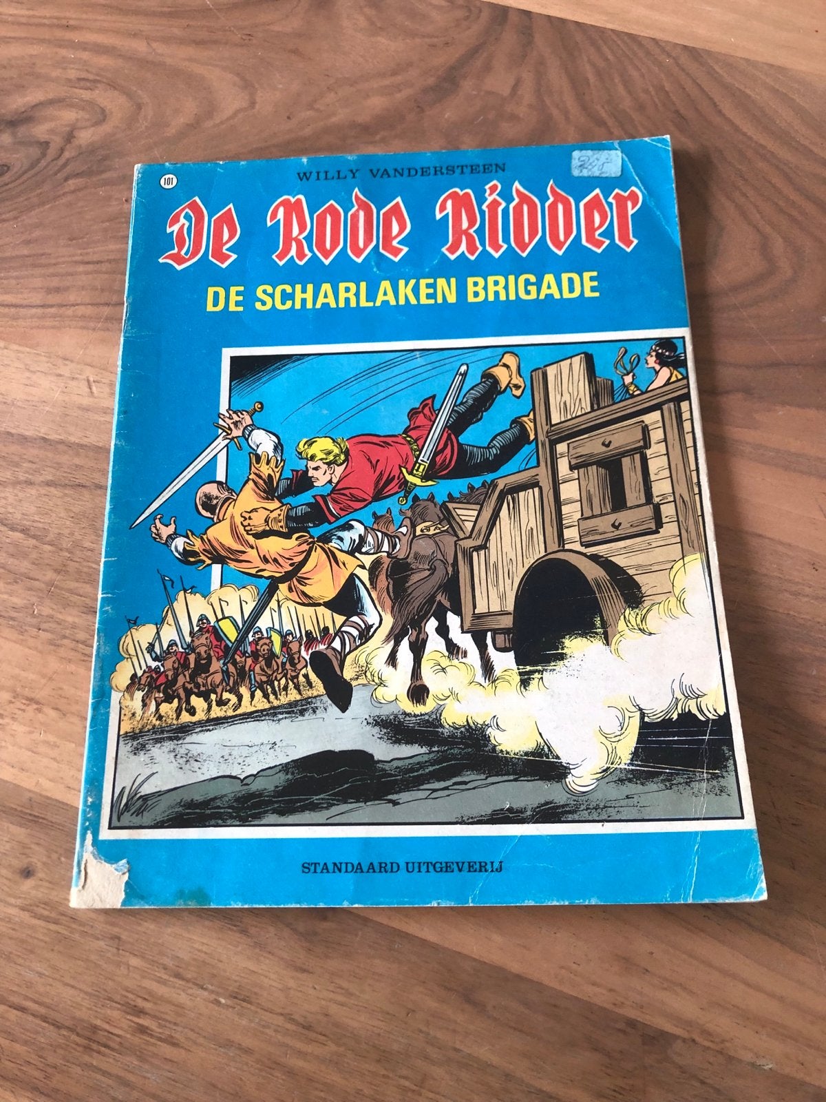 De Rode Ridder - De Scharlaken Brigade (nr. 101), Eén stripboek, Ophalen of Verzenden, Gelezen