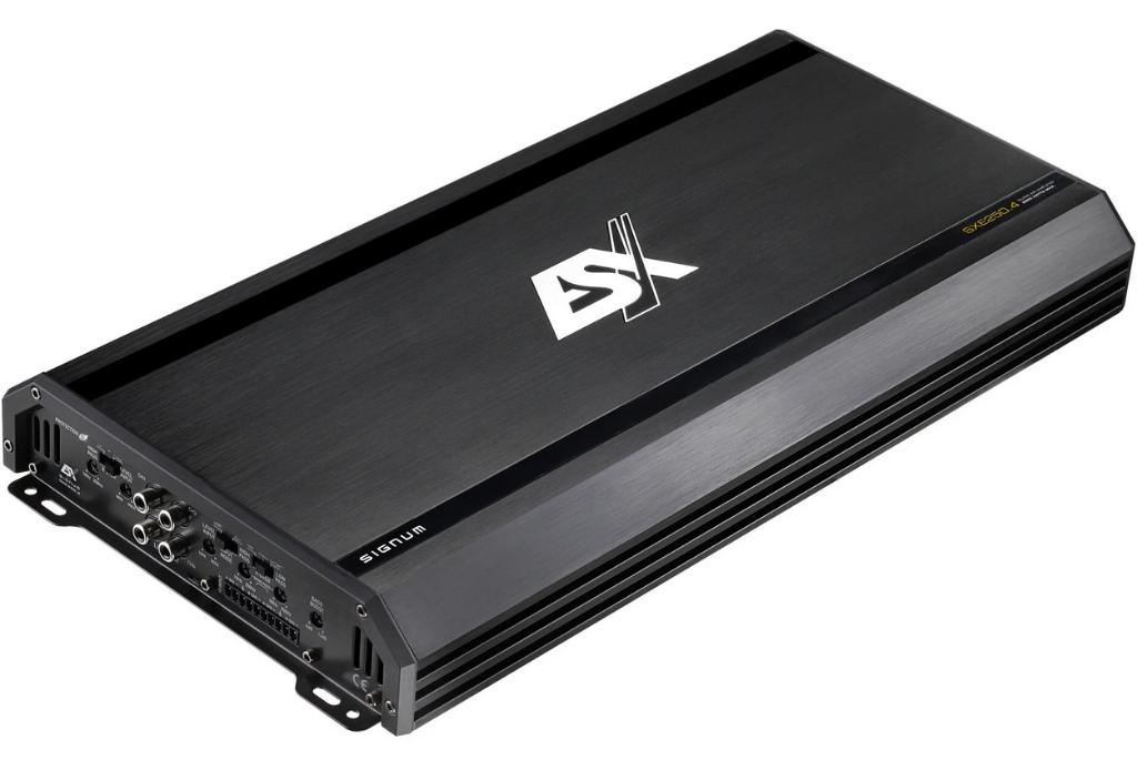 ESX Signum SXE250.4 4 kanaals versterker 1000W RMS/4x250WRMS