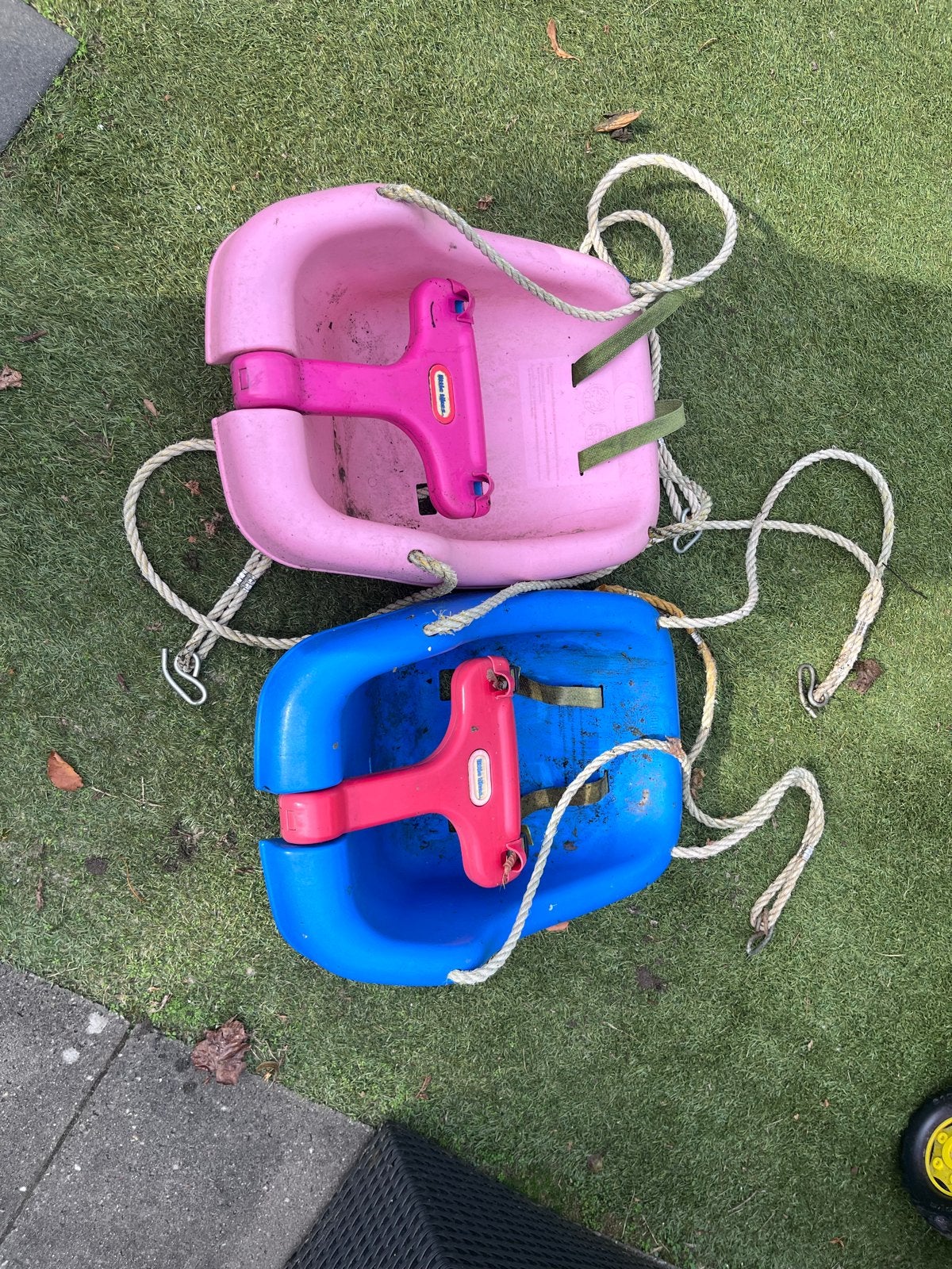 2 Little Tikes babyschommels - gratis ophalen, Ophalen, Gebruikt, Schommel