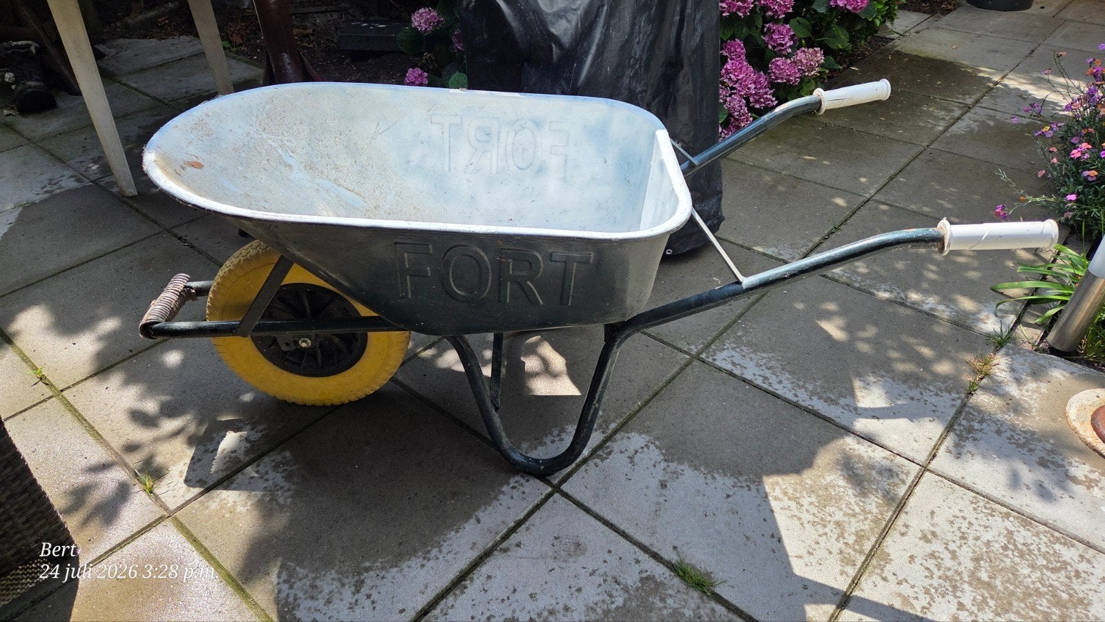 Kruiwagen met massief wiel - FORT, Tuin en Terras, Ophalen, Handmatig, FORT, Gebruikt