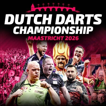 Dutch Darts Championship 2026, Tickets en Kaartjes, Eén persoon, Januari