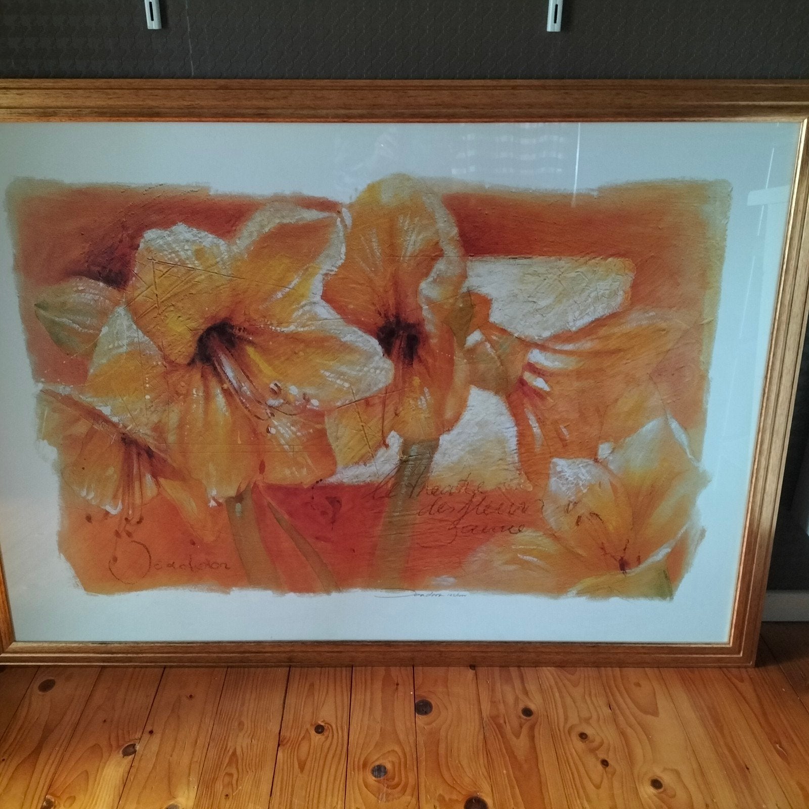 Prachtig Joadoor schilderij, gelimiteerde uitgave 100x200cm, Ophalen, Giclée, Echtheidscertificaat, Papier/karton