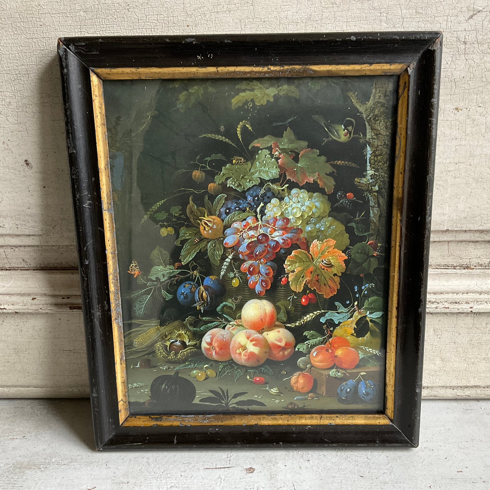 Sale antiek zwart lijstje A *tres belle*, Verzenden