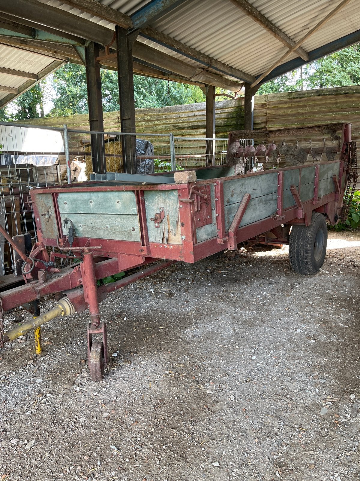 Gebruikte mestverspreider / mestwagen, Zakelijke goederen, Agrarisch | Werktuigen, Ophalen, Akkerbouw, Transport